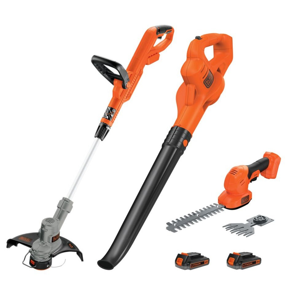 20V MAX* POWERCONNECT Cordless String/Hedge Trimmer and Leaf Blower. Battery and Charger Included