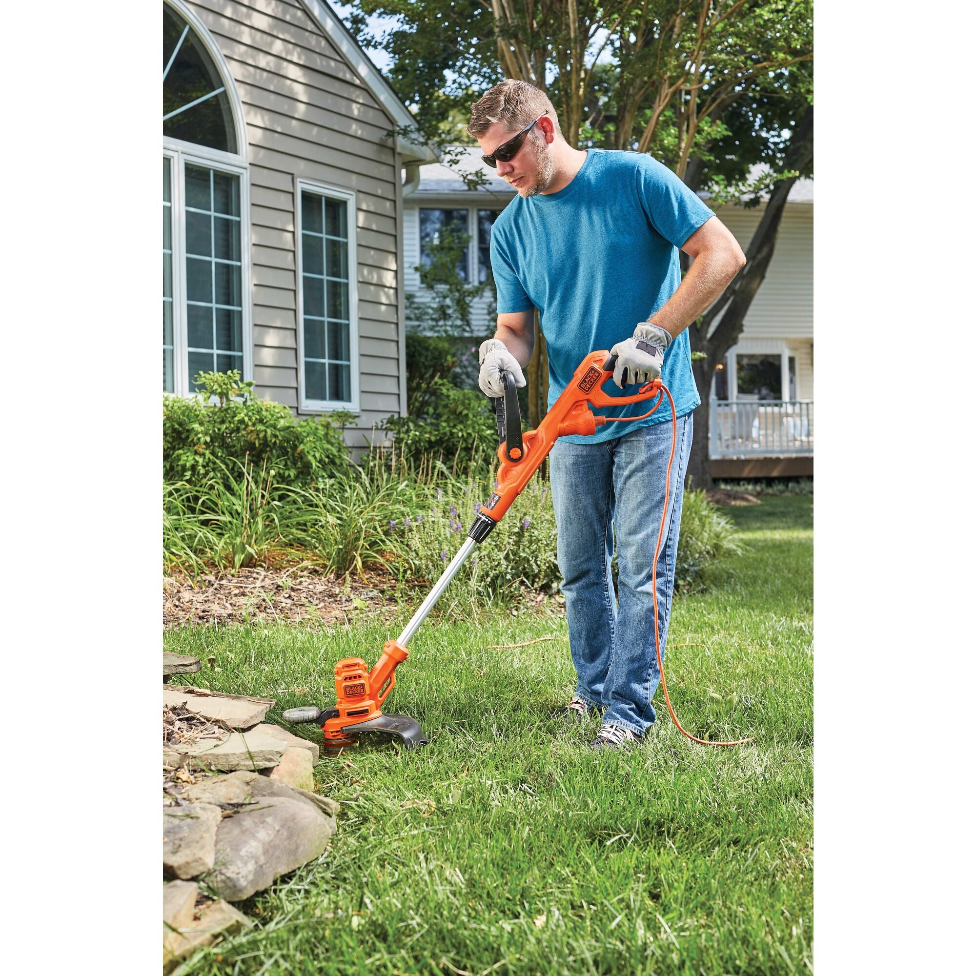2 in 1 String Trimmer/Edger Weed Wacker. 6.5-Amp. 14-Inch Auto Feed - Image 2
