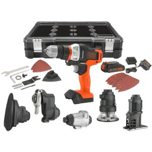 20V MAX* POWERCONNECT MATRIX Cordless Drill and 6-Piece Power Tool Combo Kit. Battery and Charger Included