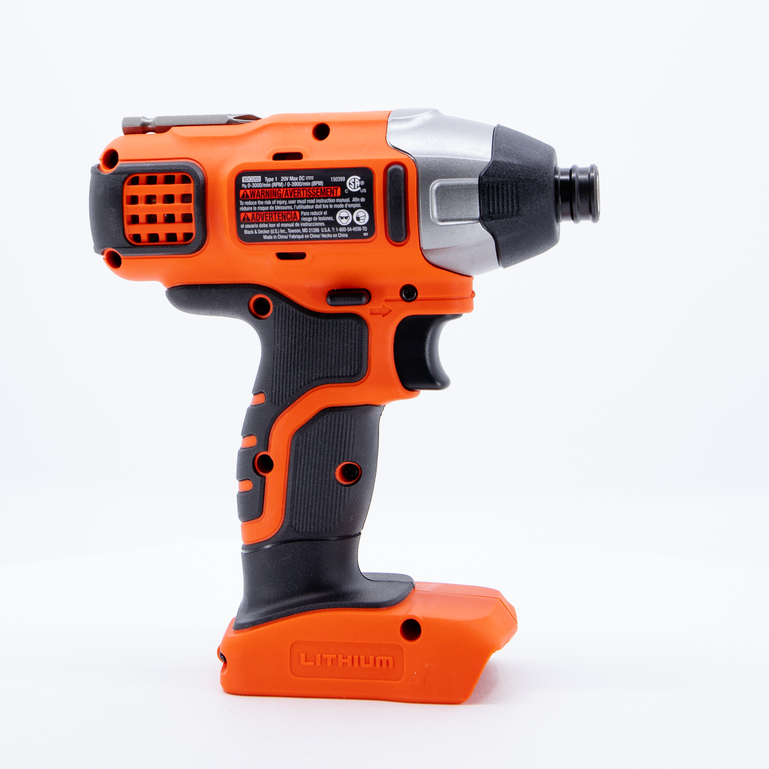 20V MAX* POWERCONNECT Cordless Impact Driver. Battery and Charger Not Included - Image 22