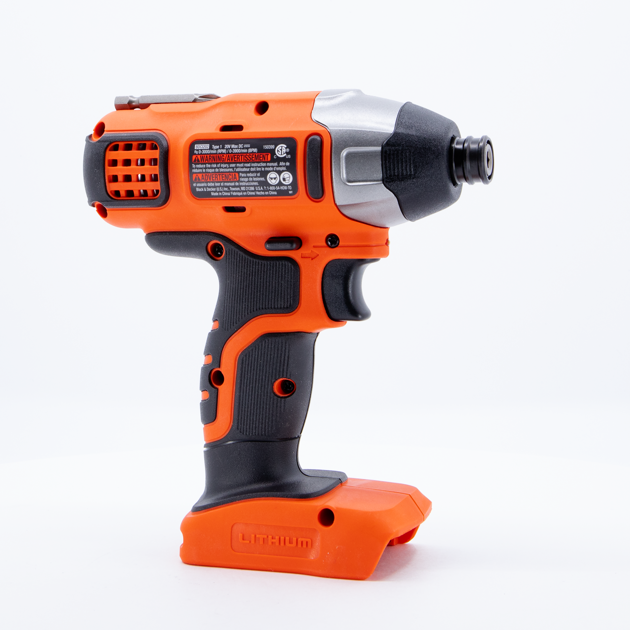 20V MAX* POWERCONNECT Cordless Impact Driver. Battery and Charger Not Included - Image 23