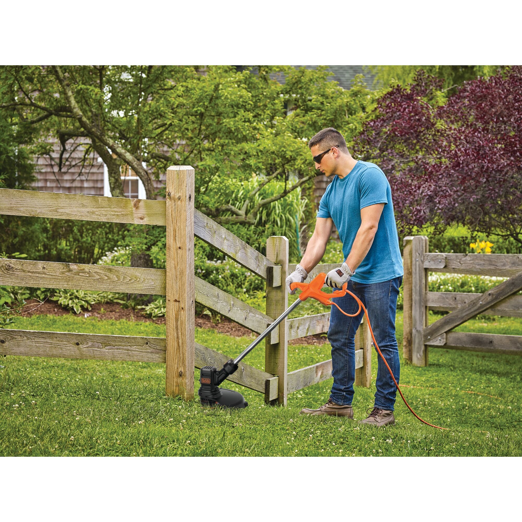 4 Amp 13 in. Electric String Trimmer - Image 3