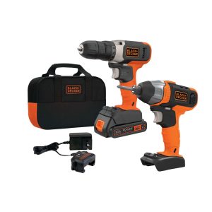 20V MAX* POWERCONNECT Cordless Drill and Impact Driver. Battery and Charger Included