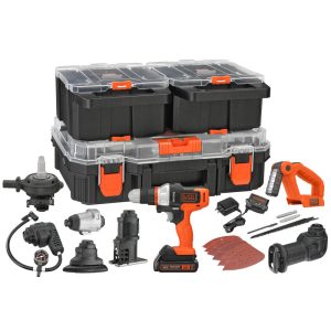 20V MAX *POWERCONNECT MATRIX Cordless Drill With 8 Attachments and Storage Case. Battery and Charger Included