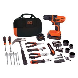 20V MAX* POWERCONNECT Cordless Drill/Driver With 68-Piece Project Kit and Tool Bag. Battery and Charger Included