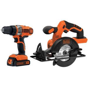 20V MAX* POWERCONNECT Cordless Drill/Driver and Circular Saw Combo Kit with Soft Bag. Battery and Charger Included
