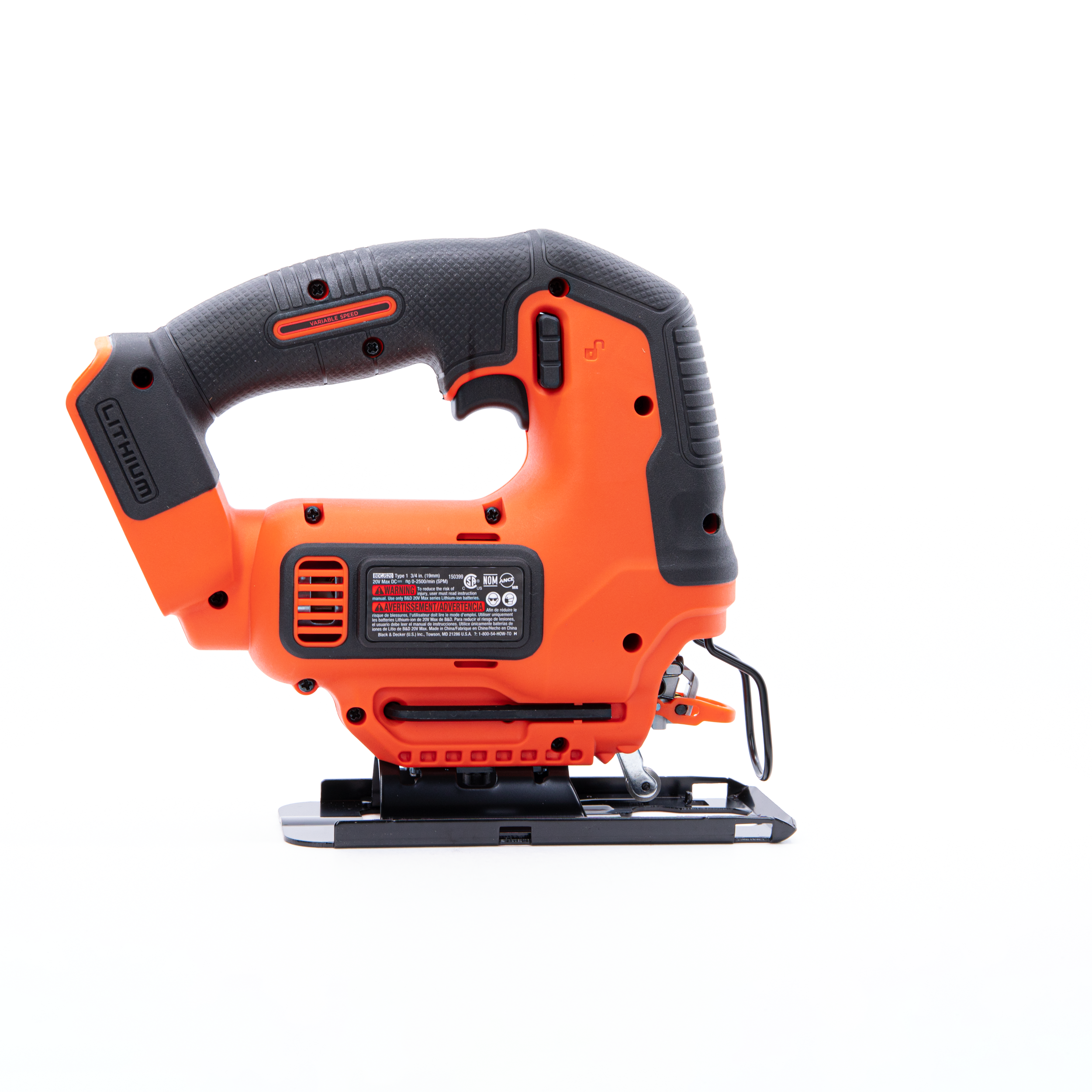 20V MAX* POWERCONNECT Cordless Variable Speed Jigsaw. Battery and Charger Not Included - Image 20