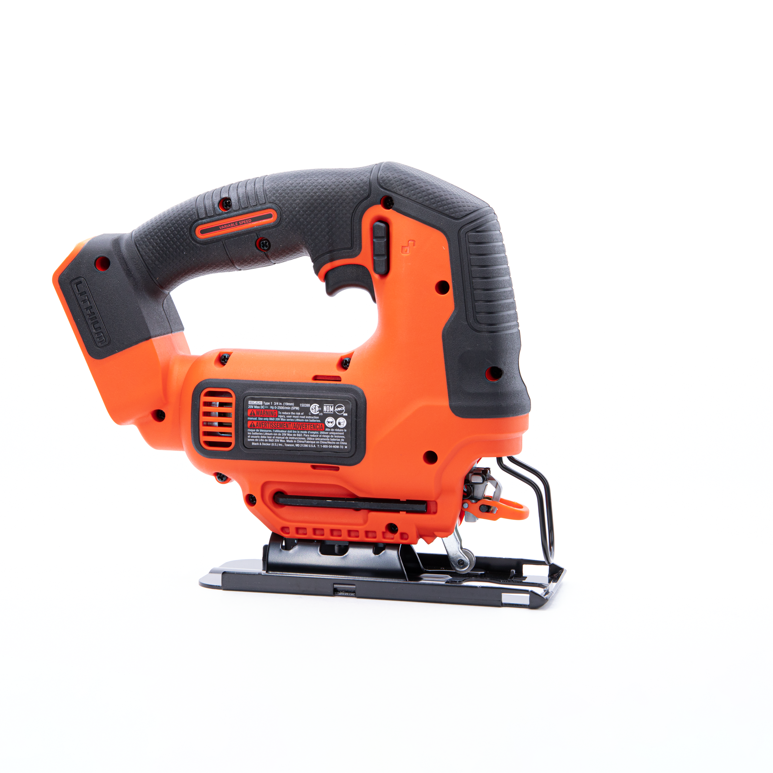 20V MAX* POWERCONNECT Cordless Variable Speed Jigsaw. Battery and Charger Not Included - Image 22