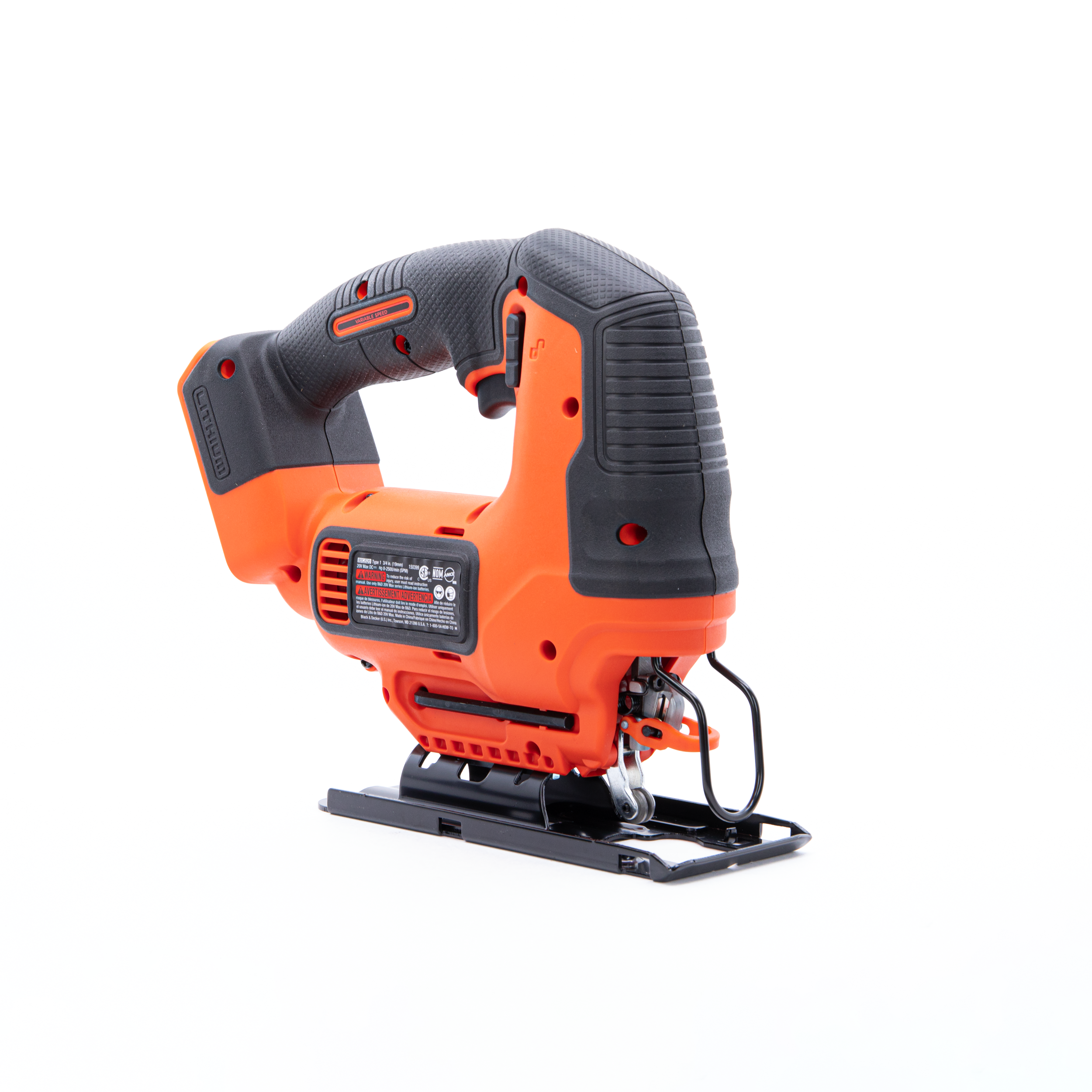 20V MAX* POWERCONNECT Cordless Variable Speed Jigsaw. Battery and Charger Not Included - Image 25