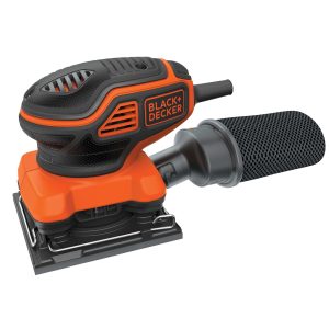 1/4 Sheet Orbital Sander with Paddle Switch Actuation. 2.0 Amp