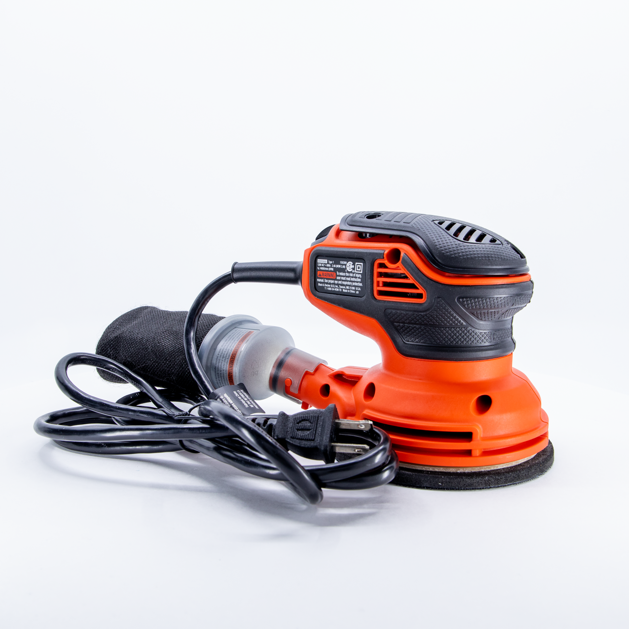 2.4 Amp 5 In. Electric Random Orbit Sander - Image 25