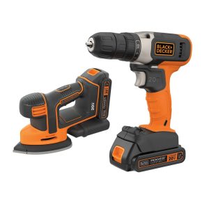 20V MAX* POWERCONNECT Cordless Drill And Sander Combo Kit. Battery and Charger Included