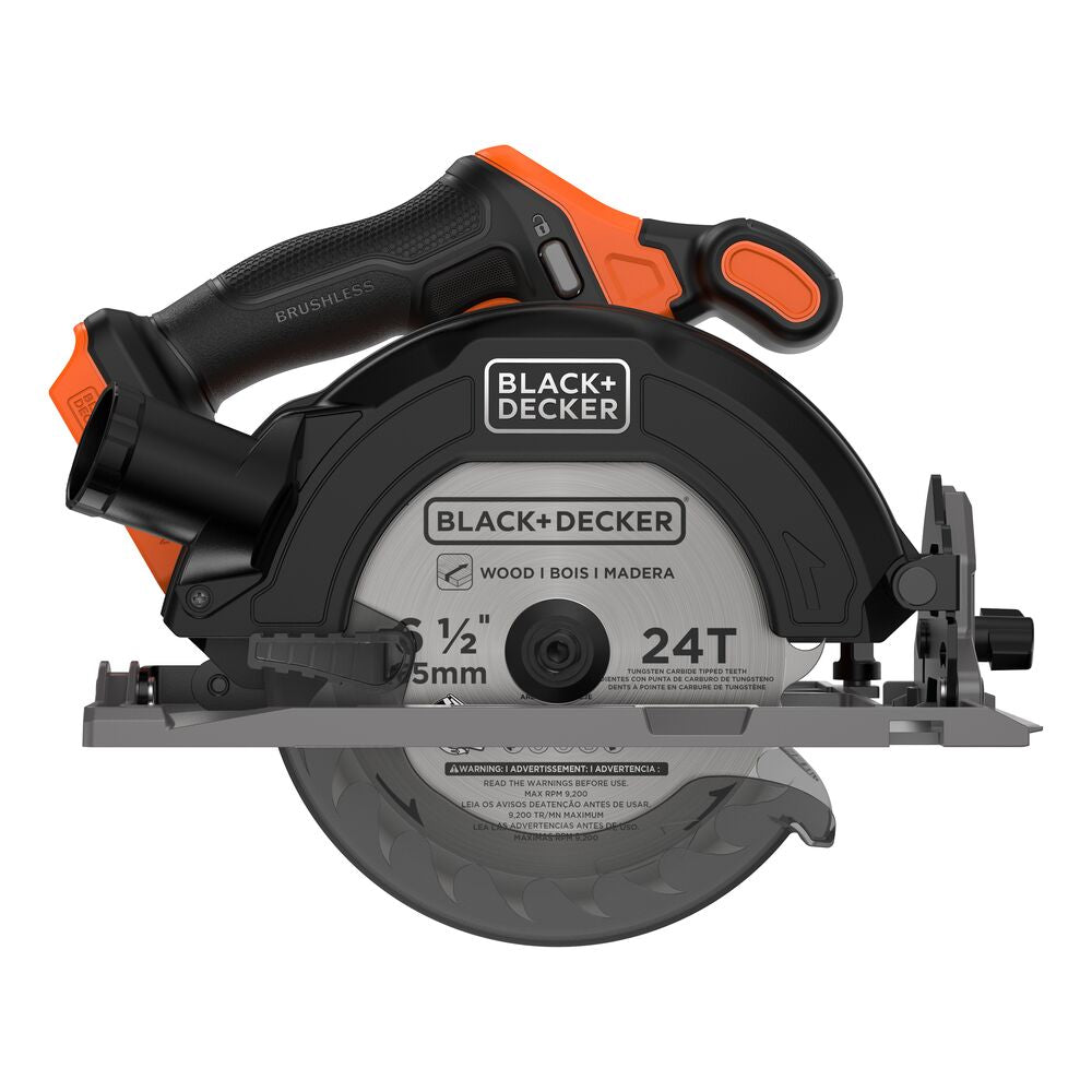 20V MAX* POWERCONNECT Cordless Brushless 6-1/2-in. Circular Saw (Battery & Charger Not Included) - Image 3