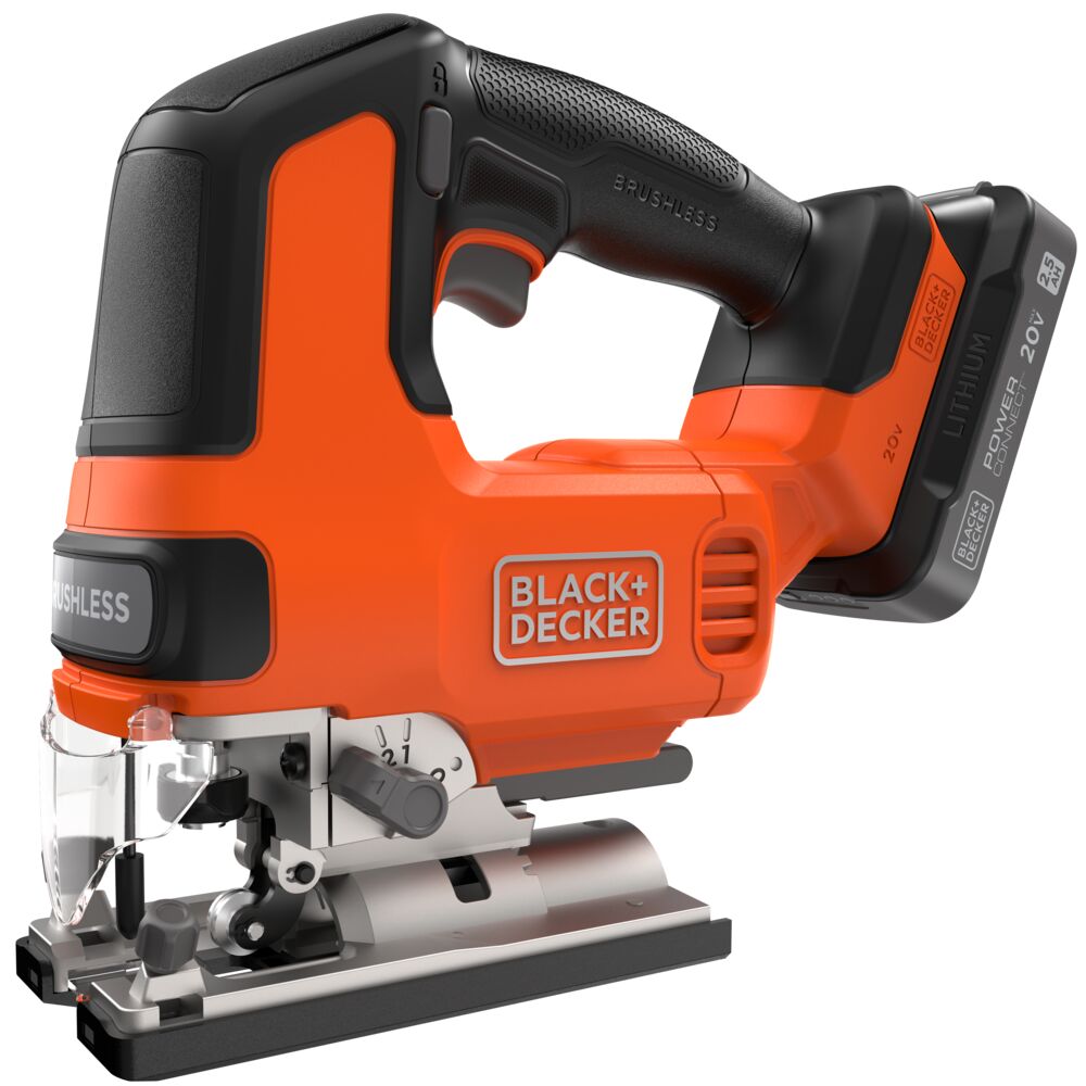 20V MAX* POWERCONNECT Cordless Brushless Jig Saw Kit (Battery & Charger Included) - Image 3