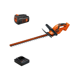 40V MAX* Cordless 24 Inch Hedge Trimmer. Battery and Charger Included